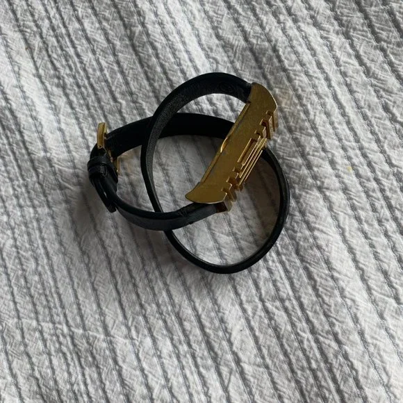 Tory Burch for Fitbit® Leather Wrap Bracelet - Picture 3 of 6